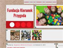 Tablet Screenshot of kierunekprzygoda.org.pl